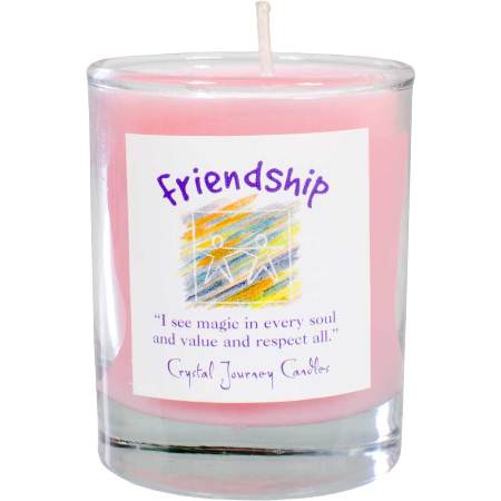 Friendship votive soy candle