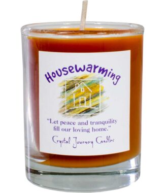 Housewarming votive soy candle