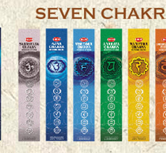 Seven chakra incense