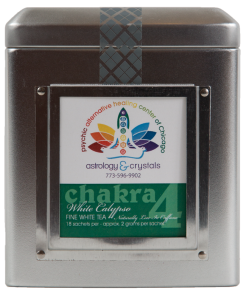 green heart chakra tea
