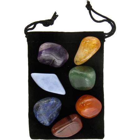 Chakra balancing stones kit